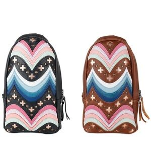 Nena & Co Showstopper Cafe Leather sling bag